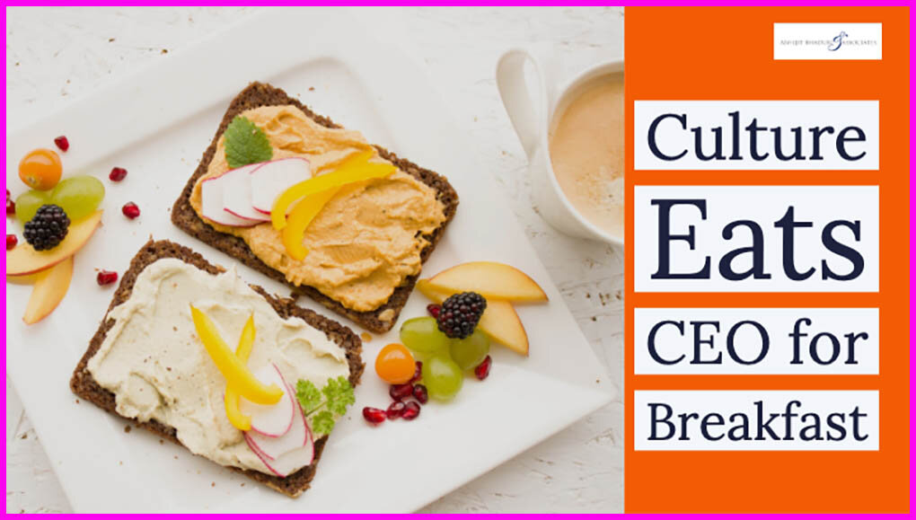 Culture Eats CEO For Breakfast
