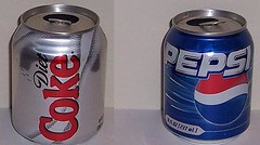 Mini Coke Mini Pepsi