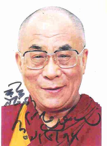 Dalai Lama's signature@abhijitbhaduri.com